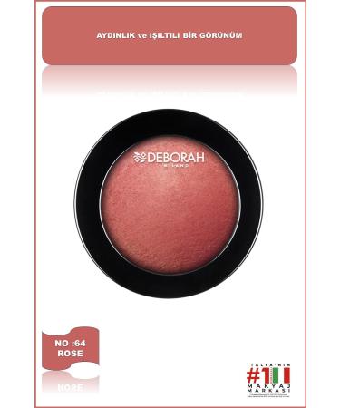 Deborah Hi Tech Blush No: 64 Rose