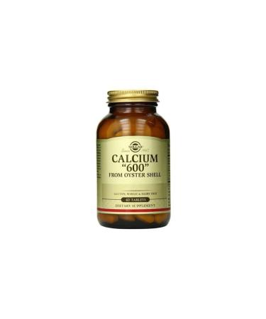 Solgar Calcium 600 (oyster Shell) 60 Tablets