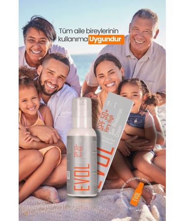 EVOL Spf 50 Anti-Spot High Protection Face Sun Cream For Normal and Dry Skin 200 ml - Buy Online on GoSupps.com