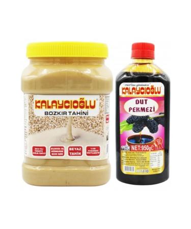 Kalayc o lu Bozk r White Tahini 935gr - Mulberry Molasses 950gr