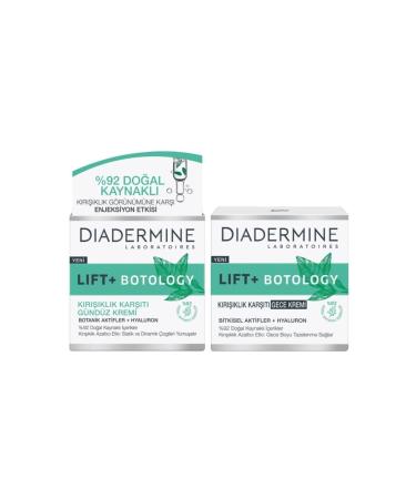 Diadermine Lift+ Botology Wrinkle Cream Day+Night 50+50 Ml