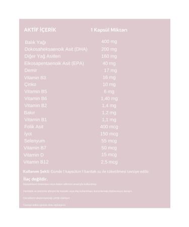 ASKO LIFEVIT MOM - FOOD SUPPLEMENT CONTAINING FISH OIL (OMEGA 3) FOLIC ACID VITAMINS AND MINERALS - 30 CAPSULES - Buy Online on GoSupps.com