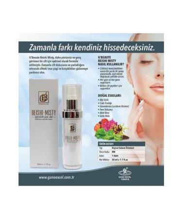 Gano Excel G'beaute Reishi Misty Anti-Wrinkle and Anti-Aging Organic Serum 50 Ml - Buy Online on GoSupps.com