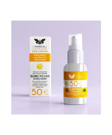 Minecal Life Spf 50+ Sun Cream 50ml Anti-Spot