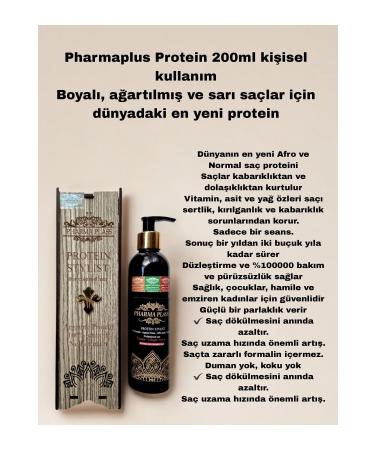 pharmaplass Pharma Plass Blonde Hair Protein Care and Straightening Cream 200ml - Buy Online on GoSupps.com