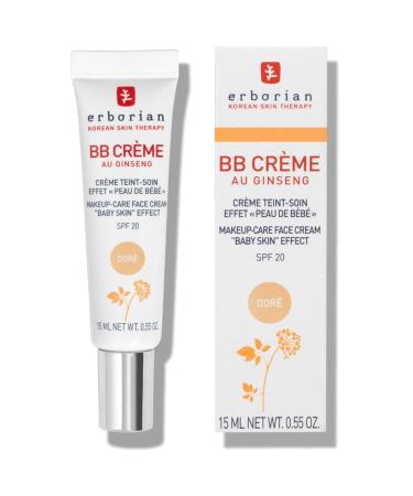 erborian BB Cr me Au Ginseng - Baby Skin Effect Makeup-Care Face CreamSPF20+ 15 Ml