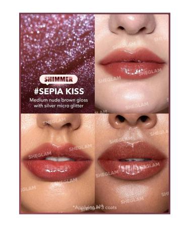 SHEGLAM Pout-perfect Shimmer Lip Plumper-sepia Kiss 2gr. - Buy Online on GoSupps.com