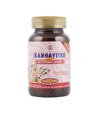 Solgar Kangavites Multivitamin Mineral 60 Tablets