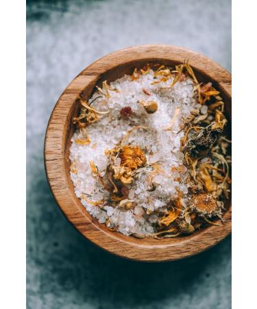 MUMYABI Natural Ylang Ylang Oil Scented Bath Rock Salt Manicure/Pedicure Peeling 300 gr - Buy Online on GoSupps.com