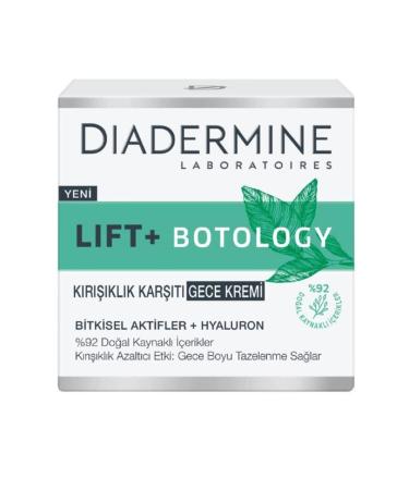 Diadermine Lift+ Botology Anti-Wrinkle Night Cream 50 Ml. (Natural Source) 2-Pack - Buy Online on GoSupps.com