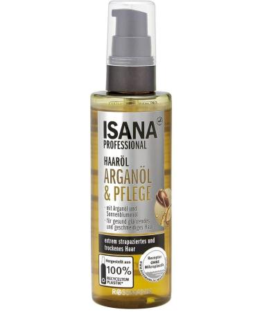 Isana Professional Hair Care Oil Argan Oil Dry and Damaged Hair 100 Ml