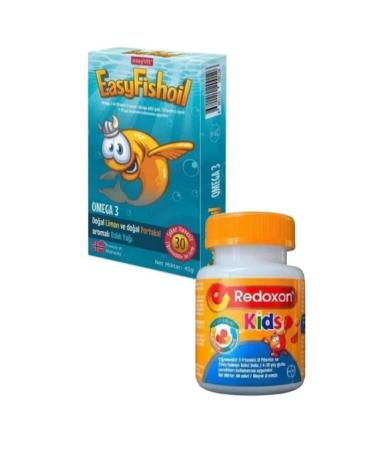 Easy Fishoil Easyfishoil 30 Gel Tablets Redoxon Kids 60 Tablets