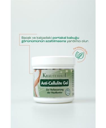 Krauterhof Anti-Cellulite Gel 250 ml - Buy Online on GoSupps.com