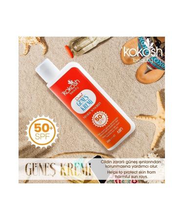 Kokosh Beauty Natural Sunscreen 50 Spf (200 Ml)