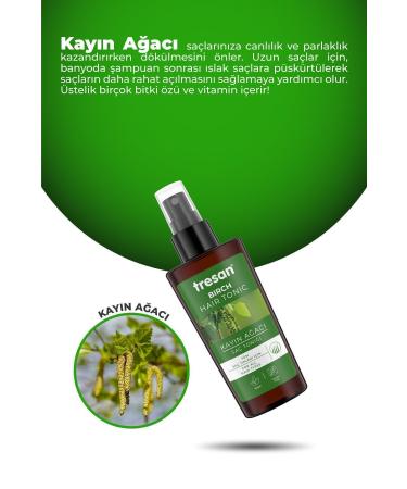 Tresan 6 Herbs Anti-Dandruff Care Shampoo 300 ml Tresan Marjoram Extract Hair Tonic 125 ml. - Buy Online on GoSupps.com