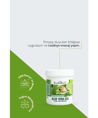 Krauterhof Aloe Vera Gel 100 Ml - Buy Online on GoSupps.com