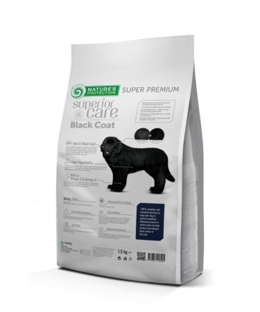 Nature's Protection Superior Care Complete Pet Food for Adult Dogs of All Breeds with Black Skin 1.5kg - Buy Online on GoSupps.com