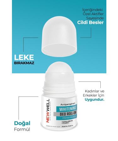 New Well Antiperspirant Whitening Roll-on 50 ml - Buy Online on GoSupps.com