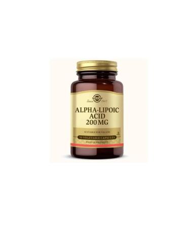 Solgar Alpha Lipoic Acid 200 Mg 50 Capsules