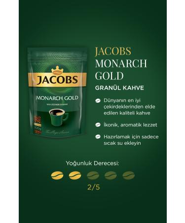 Jacobs Monarch Gold Granulated Coffee 100 grams X 3 Packs - Buy Online on GoSupps.com