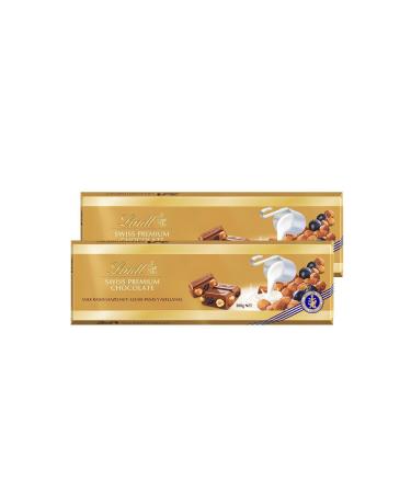 Lindt Milk Raisin Hazelnut Gold 300 GX 2