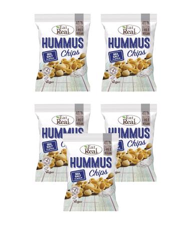 Eat Real Chickpea Chips Sea Salt 45 G X 5 Pieces