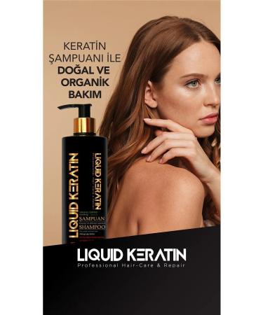 Liquid Keratin Sulfate-Free Shampoo 350 ml - Buy Online on GoSupps.com