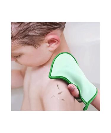 Trade Bazaar Handheld Dead Skin Remover Body Scrubber Soft Dirt Remover Washcloth Bath Bath Scrubber Soft Scrubber