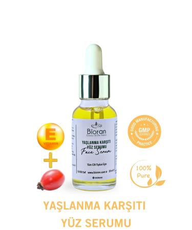 Bioran Anti-Aging Face Serum 0 Pure and Natural Content 20 Ml.