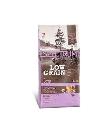 UDMK STORE Spectrum Low Grain Salmon Anchovy and Blueberry Sterilized Cat Food 12 Kg