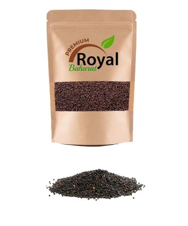 ROYAL SPICES Black Mustard Seed Deluxe Series Organic Delicious 300 Gr