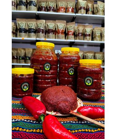 gazisofraantep Normal Hot Antep Pepper Paste 2 Kg - Buy Online on GoSupps.com