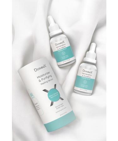 Derminix Moisturizing and Purifying Peeling Serum - Buy Online on GoSupps.com