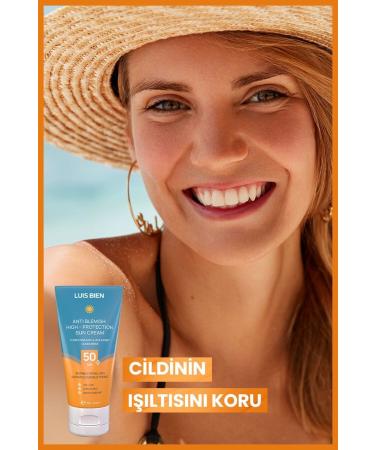 Luis Bien Anti-Spot Spf 50 | High Protection Moisturizing Sun Cream | 50 ml | For All Skin Types - Buy Online on GoSupps.com