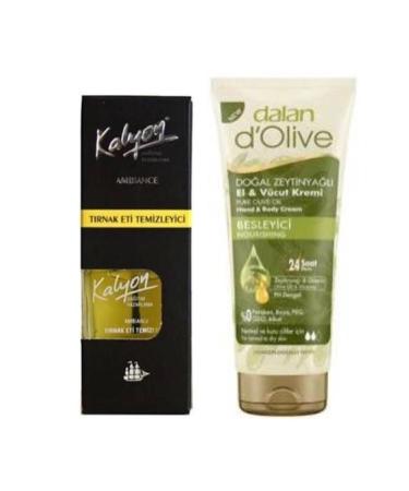 Kalyon Cuticle Cleaner + Dalan Tube Cream 20 Ml