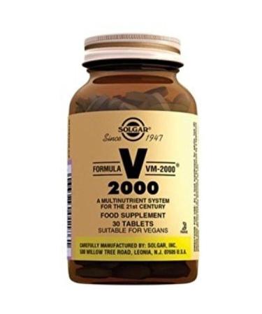 Solgar Formula Vm-2000 Multivitamin And Mineral 60 Tablets