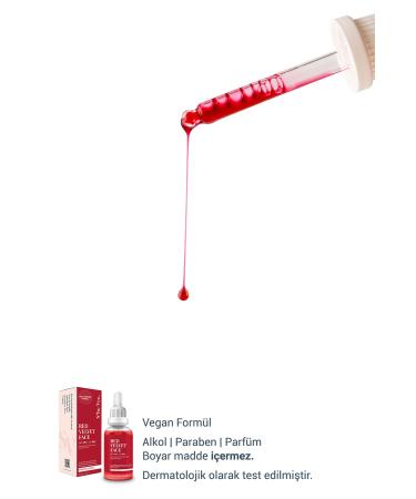 SHE VEC RED VELVET FACE - AHA 0 & BHA 2% Skin Tone Equalizer Purifying Red Peeling Serum 30ml - Buy Online on GoSupps.com