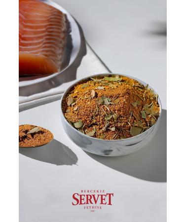 BERCEKIZ SERVET CONFECTIONERY Fish Spice 100 Gr