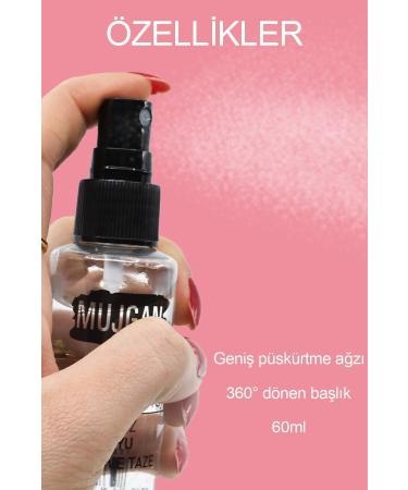 MUJGAN Makeup Fixer Transparent Packaging 60ml - Buy Online on GoSupps.com