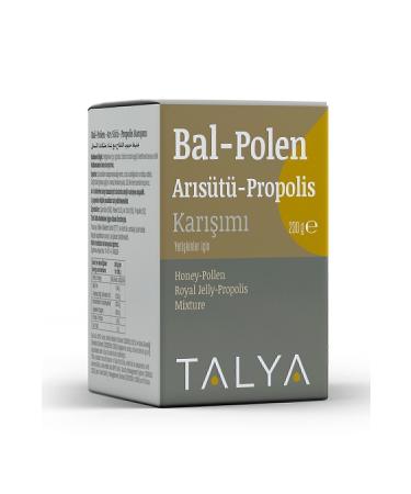Talya Honey-Pollen-Royal Jelly-Propolis Mixture (For Adults) 230 gr - Buy Online on GoSupps.com