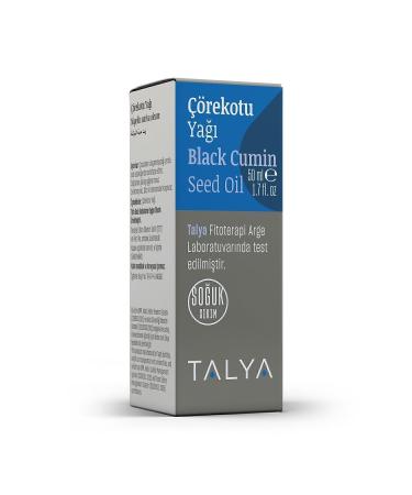 Talya Black Cumin Oil Cold Pressed 0 Pure and Natural 50 ml - Buy Online on GoSupps.com