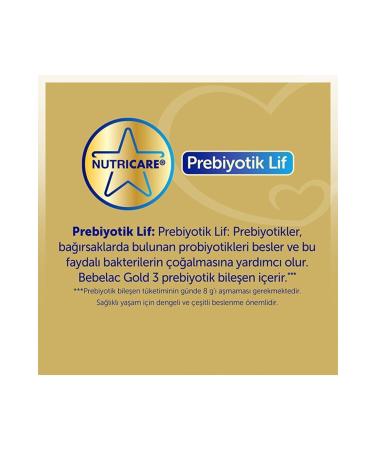 Bebelac Gold 3 Follow-On Milk 800 gr - Buy Online on GoSupps.com