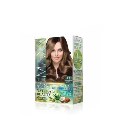Deluxe Natural Beauty Hair Dye 7.3 Hazelnut Shell