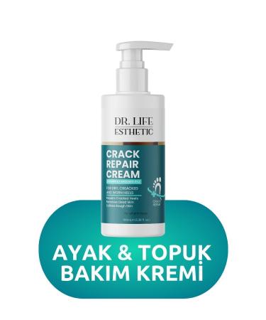 DR LIFE ESTHETIC Crack Repair Foot and Heel Cream Crack Repair Cream 100 ml - Buy Online on GoSupps.com
