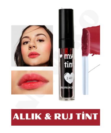 NUNUKO Lip and Cheek Colorant 24 Hours Lasting Tint Liquid Blush Pink Undertone