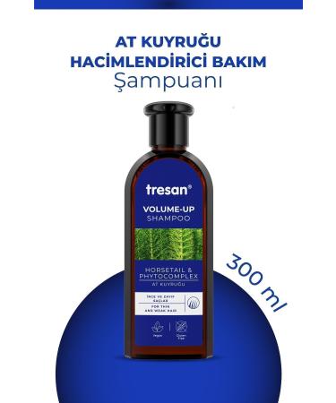 Tresan Horsetail Volumizing Care Shampoo 300 ml X 2 Pieces - Buy Online on GoSupps.com