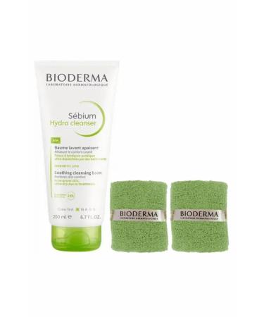 Bioderma Sebium Hydra Cleanser 200 ml Wrist Towel Gift
