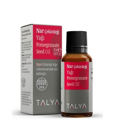 Talya Pomegranate Seed Oil Cold Pressed 0 Pure And Natural And Undiluted 20 ml