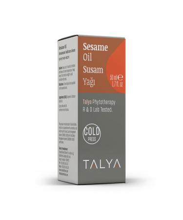 Talya Sesame Oil Cold Pressed 0 Pure And Natural 50 ml - Buy Online on GoSupps.com