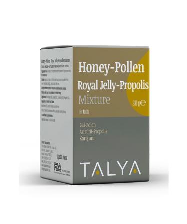 Talya Honey-Pollen-Royal Jelly-Propolis Mixture (For Adults) 230 gr - Buy Online on GoSupps.com